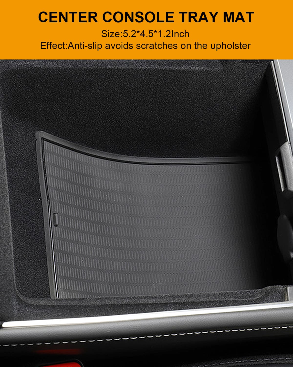 Tesla Model Y Cup Holder Mat, BANKKY 9PCS Door & Console Liners, 2020-2024, Waterproof Set
