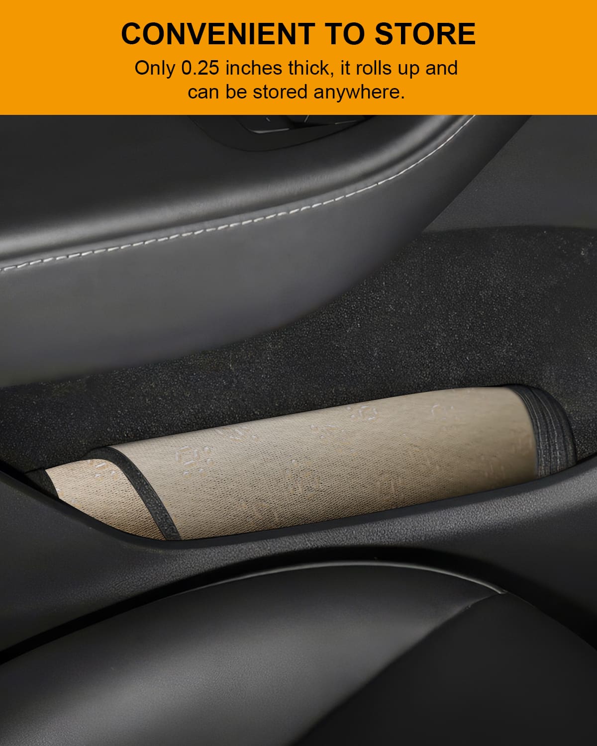 Tesla Model 3/Y Dashboard Flannel Cover, Compatible 2016 - 2024, Black Interior Decor