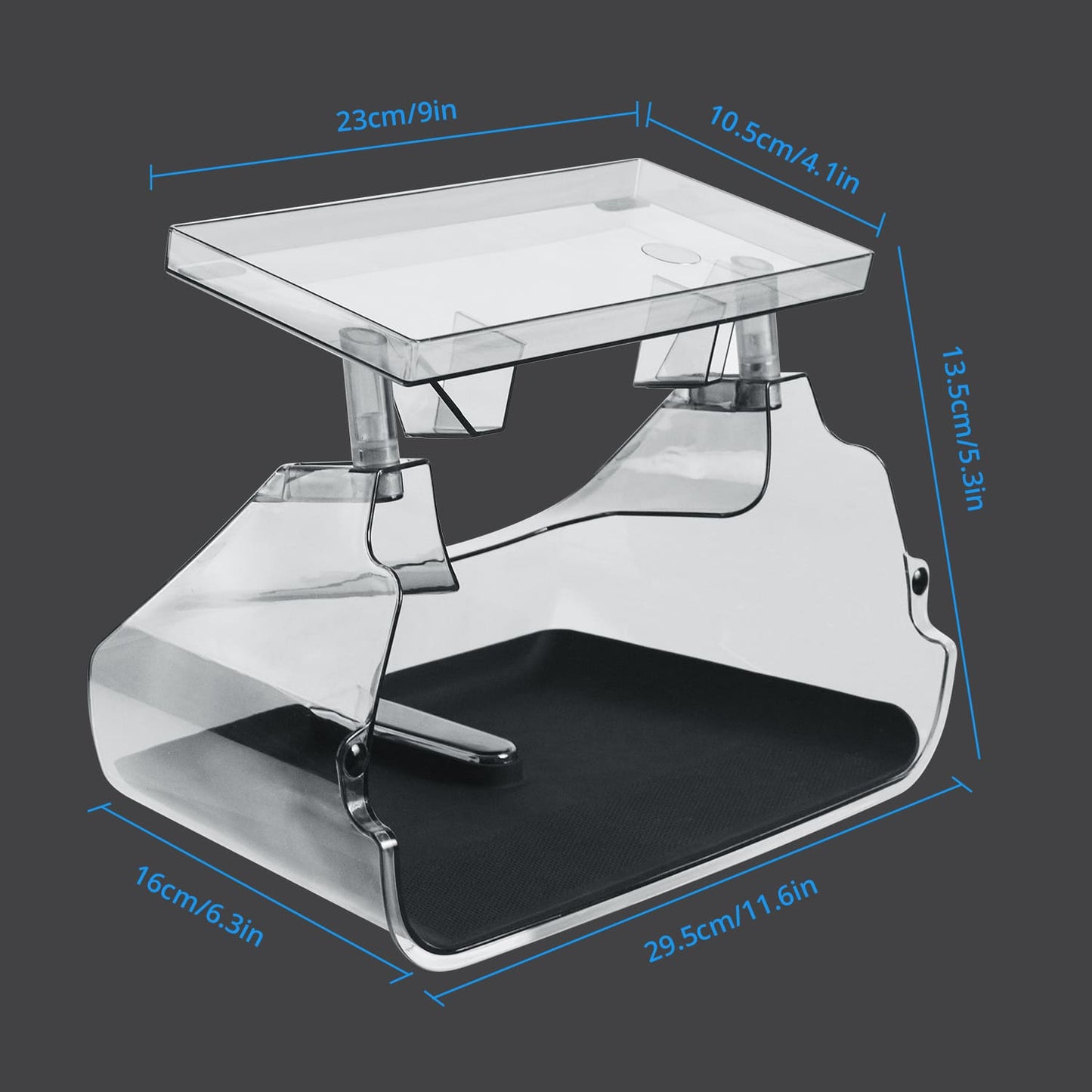 Tesla Model 3 2024 Console Tray, Magnetic Under - Screen Box, Tissue Holder, Easy Install