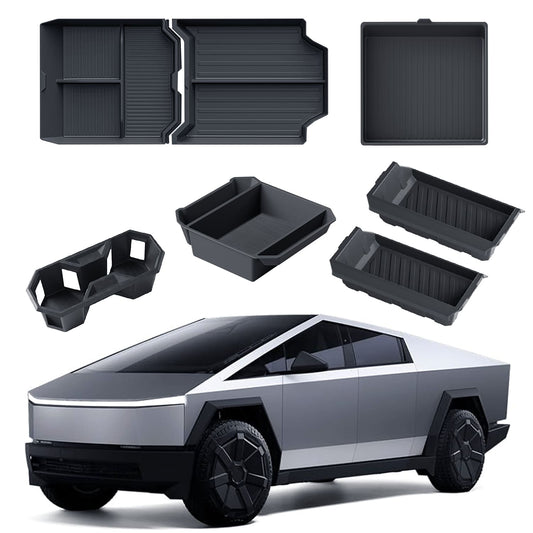 Cybertruck(2024) Console Tray, Lower, Armrest, Pad, Cup, Under Seat Box